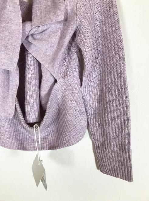 Honey mi Honey (ハニーミーハニー）double ribbon cable knit 21秋冬