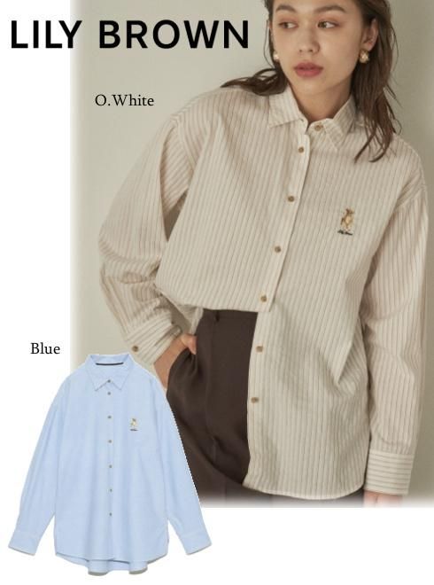 lily brown 新品 レイヤードヴィンテージシャツ 2024 LILY BROWN｜シャツレイヤードニットトップス | Rakuten Fashion(楽天