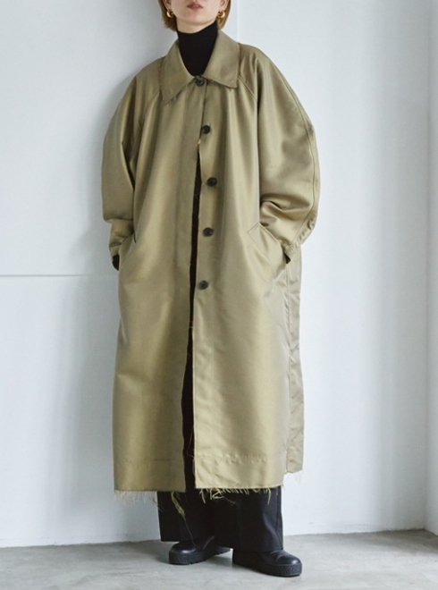 TODAYFUL (トゥデイフル）Satin Twill Coat☆ 22秋冬.予約2【12210002】トレンチコート 入荷予定 : 1月中旬～ -  通販セレクトショップ HeartySelect | TODAYFUL.snidel.CELFORD.converse.Enasoluna等正規取扱  大阪枚方くずは