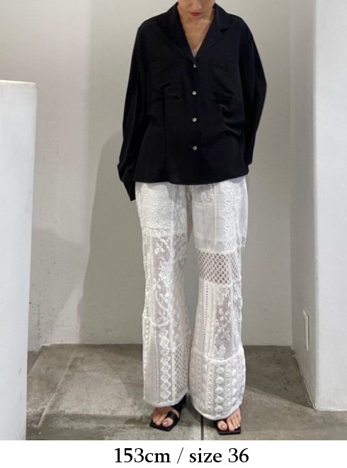 激安正規 todayful patchwork lace pants 38サイズ egypticf 