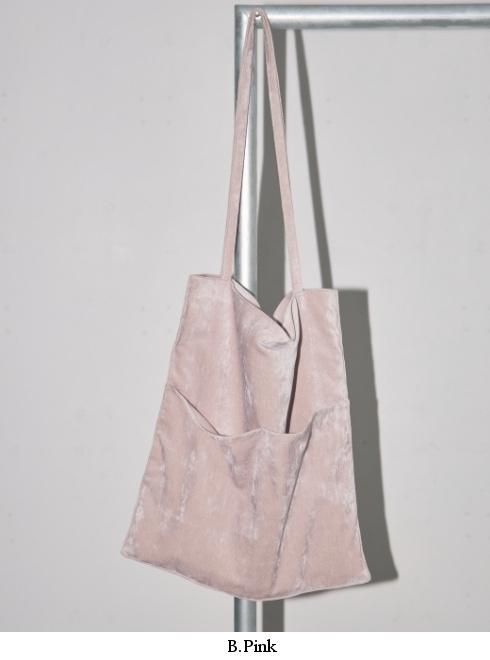 TODAYFUL (トゥデイフル）Velvet Tote Bag ☆ 22春夏3【12211012