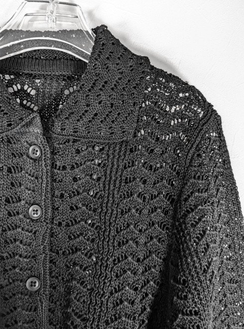 完売 todayful Lace Knit Shirts black tdh-latinoamerica.de