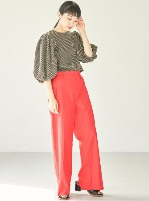 TODAYFUL (トゥデイフル）Komon Puff Blouse ☆ 22春夏【12210421