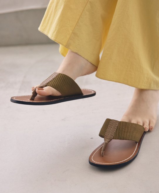 webショップ 定価以下！TODAYFUL 新作 Leather Slide Sandals www