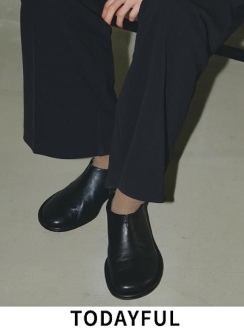 TODAYFUL (トゥデイフル）'Slide Leather Shoes'' ☆ 23秋冬予約2