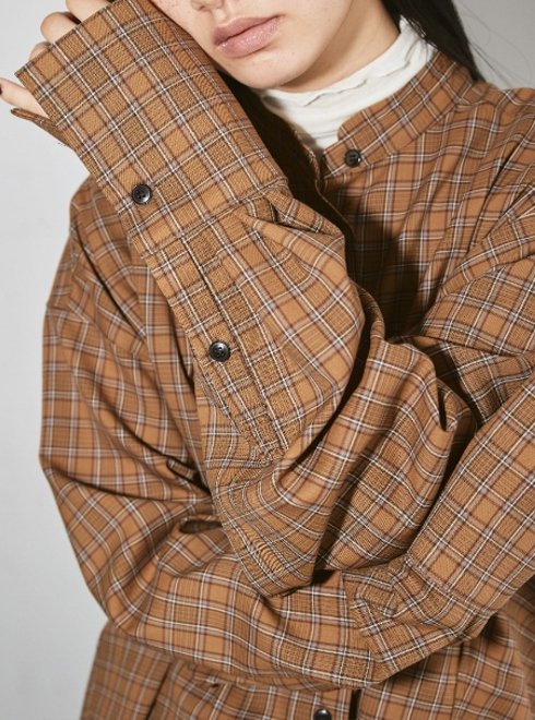 完売 22AW todayful Backflare Check Shirts-