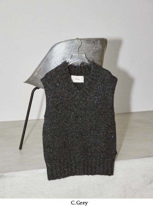 TODAYFUL (ȥǥե<br>Mottle Yarn Knit Vest   23ߡ12220520ۥ˥åȥȥåץ 