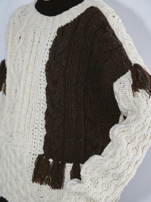 TODAYFUL (トゥデイフル)Patchwork Hand Knit ★ 22春夏.予約【12220508】ニットトップス 入荷予定 : 10月上旬~ - 通販セレクトショップ HeartySelect | ...
