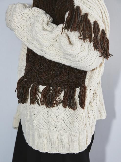 TODAYFUL (トゥデイフル)Patchwork Hand Knit ★ 22春夏.予約【12220508】ニットトップス 入荷予定 : 10月上旬~ - 通販セレクトショップ HeartySelect | ...