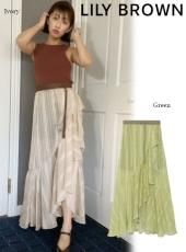 Lily Brown / リリーブラウン アシメストラップサンダル Lily Brown （リリーブラウン)アシメストラップサンダル 21春夏