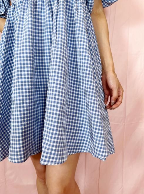 sister jane (シスタージェーン)Pebble Gingham Mini Dress 22春