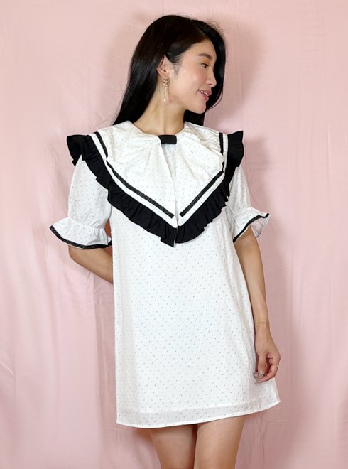 sister jane ()<br>Seashells Mini Dress  22ղ.25SJ03DR1621ۥե쥢ԡ  sp22