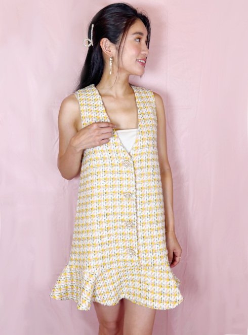 sister jane ()<br>Starfish Ruffle Mini Dress  22ղ.25SJ03DR1636ۥե쥢ԡ  sp22