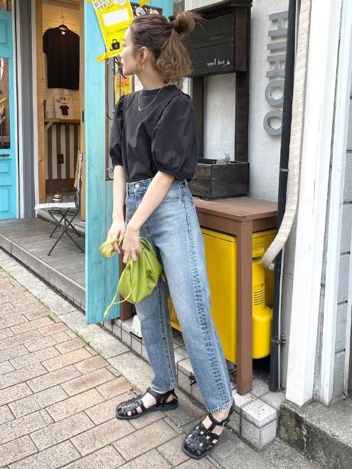 数量は多】 新品 未使用品♡Ungrid アングリッド ハイウエストスリム 