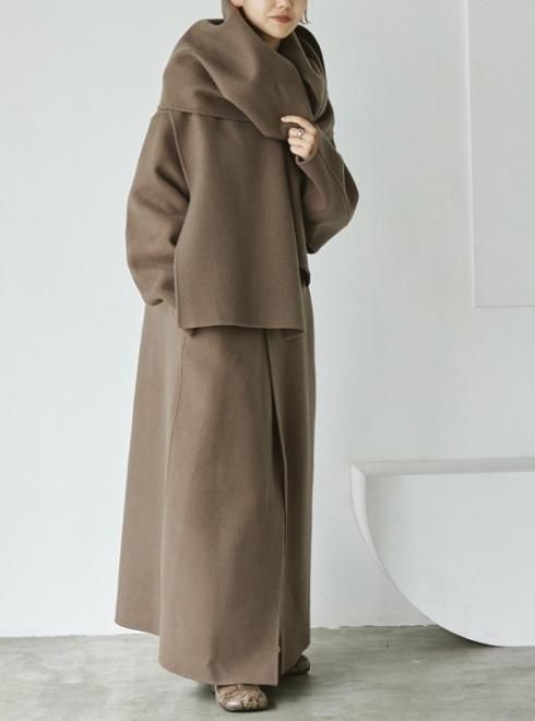 1/25限定価格！トゥデイフル Stole Wool Coat サイズ36 tivicr.com