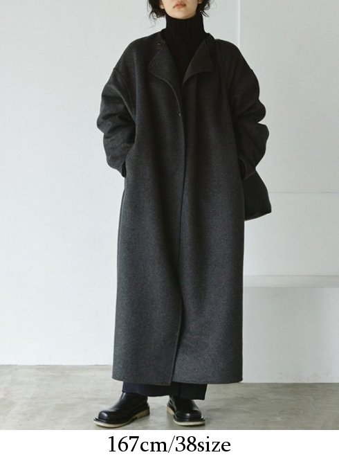 TODAYFUL (トゥデイフル）Stole Wool Coat☆ 22秋冬.【12220005】ウールコート - 通販セレクトショップ  HeartySelect | TODAYFUL.snidel.CELFORD.converse.Enasoluna等正規取扱 大阪枚方くずは