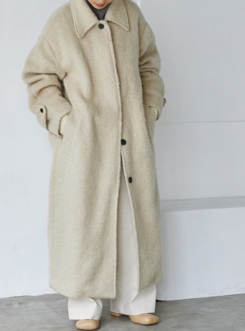 H1733 TODAYFUL Shaggy Over Coat - ロングコート