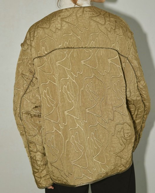 TODAYFUL (トゥデイフル）Jacquard Piping Blouson 23秋冬 【12310104