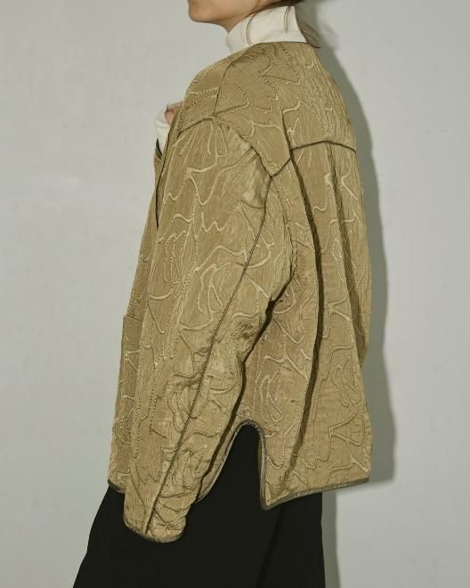 TODAYFUL (トゥデイフル）Jacquard Piping Blouson 23秋冬 【12310104