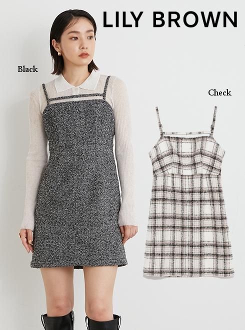 LILY BROWN WINTER COLLECTION 】センシュアルなボウタイコート