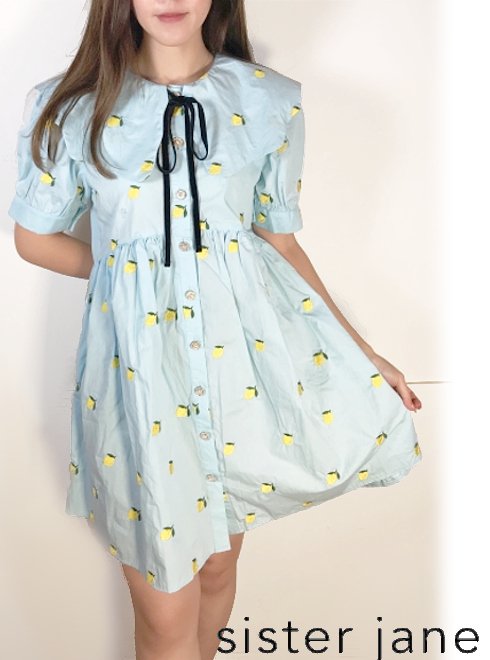 sister jane (シスタージェーン)Lemon Laurel Mini Dress 22秋冬