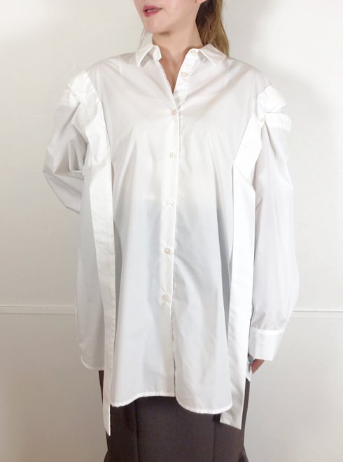 SNIDEL ベルトデザインミニスカート　2wayオーバーサイズシャツ