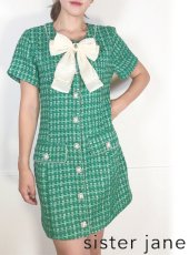 sister jane (シスタージェーン)Kelsey Bow Tiered Dress 22秋冬 