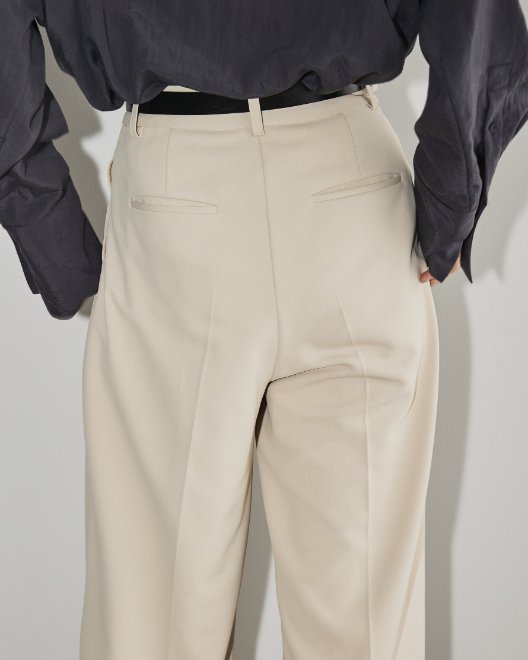 TODAYFUL (トゥデイフル）'Doubletuck Twill Trousers''☆ 24秋冬予約2 ...