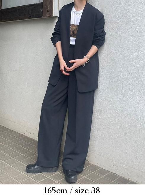 TODAYFUL (トゥデイフル）'Doubletuck Twill Trousers''☆ 24秋冬予約2 ...