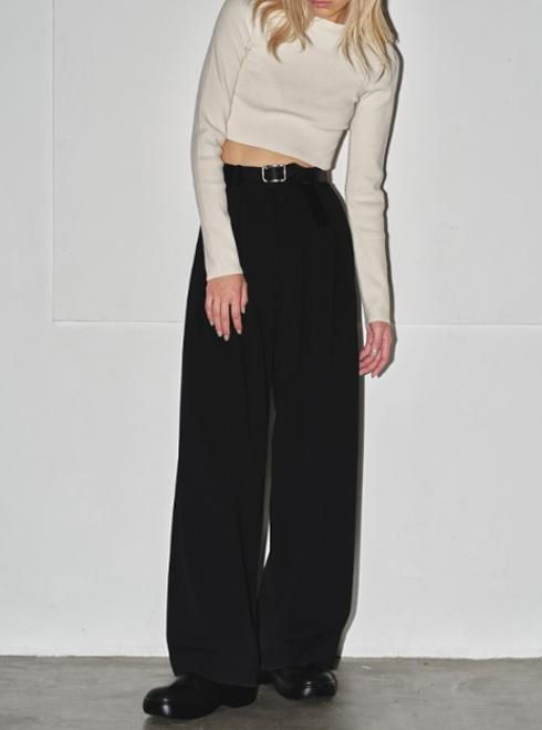 TODAYFUL (トゥデイフル）'Doubletuck Twill Trousers''☆ 24秋冬予約2