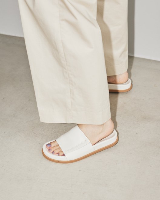 TODAYFUL (トゥデイフル）Leather Slide Sandals☆ 23春夏予約