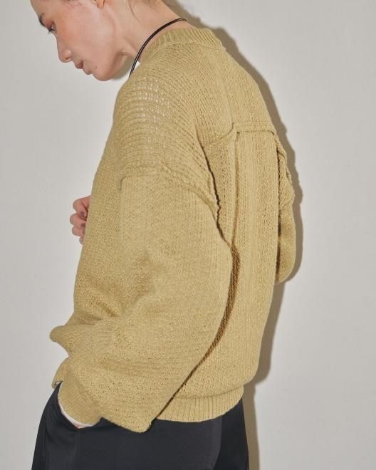 TODAYFUL (トゥデイフル）Cottonlinen Over Knit 23春夏【12310513】ニットトップス - 通販セレクトショップ  HeartySelect | TODAYFUL.SNIDEL.CELFORD.COCODEAL等正規取扱　大阪枚方くずは