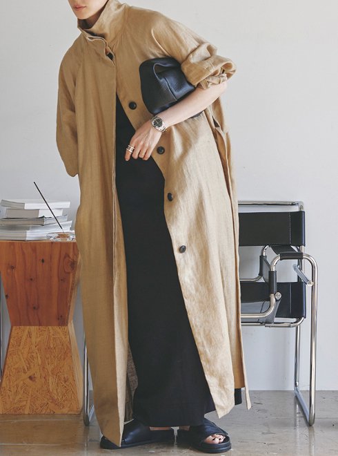 TODAYFUL (トゥデイフル）Linen Trench Coat☆ 23春夏予約【12310004】トレンチコート 入荷予定 : 3月中旬～ -  通販セレクトショップ HeartySelect | TODAYFUL.snidel.CELFORD.converse.Enasoluna等正規取扱  大阪枚方くずは