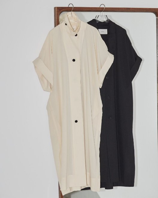 濃いピンク系統 トゥデイフル half sleeve cocoon coat