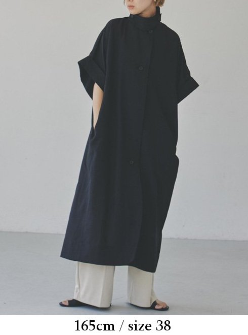 TODAYFUL (トゥデイフル）Halfsleeve Cocoon Coat 23春夏予約2