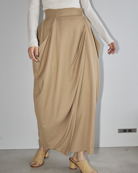 80/20クロス todayful drape satin skirt - 通販 - zumayaverde.com