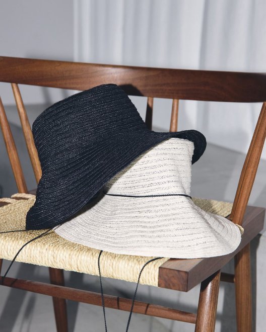 Todayful Abaca Brim Hat トゥデイフル ハット ブラック