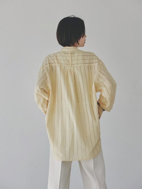 TODAYFUL (トゥデイフル）Sheerstripe Over Shirts☆ 23春夏予約