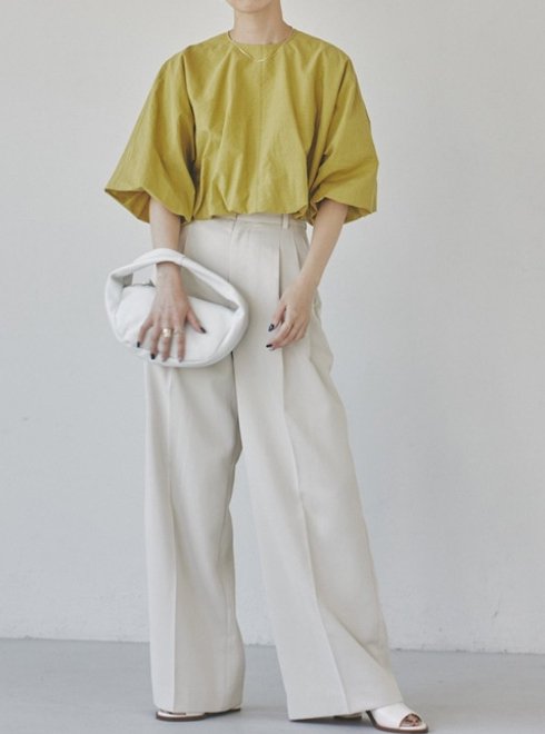 シリアルシール付 todayful Doubletuck Satin Trousers - 通販 - www