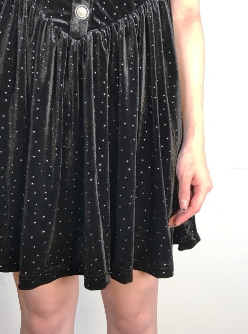 sister jane ()<br>Star Velvet Mini Dress  22.26SJ02DR1694ۥե쥢ԡ  22ws