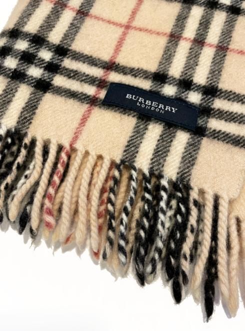 BURBERRY バーバリーチェック柄ブランケット.マフラー 【vintage 】ランクAB ブランケット マフラー - 通販セレクトショップ  HeartySelect | TODAYFUL.SNIDEL.CELFORD.COCODEAL等正規取扱　大阪枚方くずは