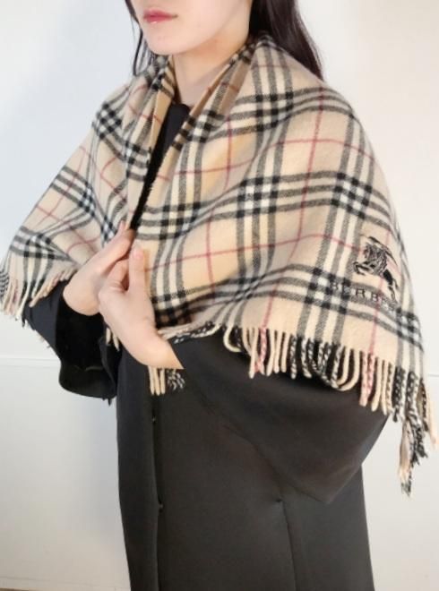 BURBERRY バーバリーチェック柄ブランケット.マフラー 【vintage 】ランクAB ブランケット マフラー - 通販セレクトショップ  HeartySelect | TODAYFUL.SNIDEL.CELFORD.COCODEAL等正規取扱　大阪枚方くずは