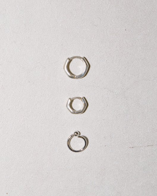 TODAYFUL (トゥデイフル）Mini Hoop Pierce 3 Set ( Silver925 )☆ 23