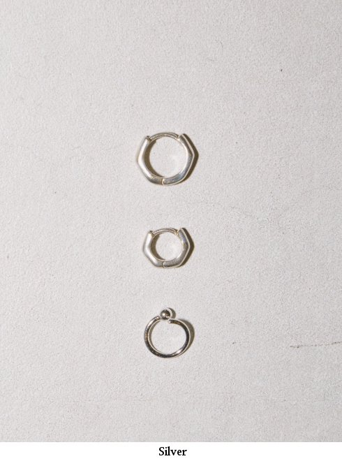 TODAYFUL (トゥデイフル）Mini Hoop Pierce 3 Set ( Silver925 )☆ 23