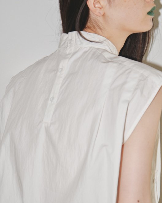 TODAYFUL (トゥデイフル）Standcollar Sleeveless Shirts☆ 23秋冬