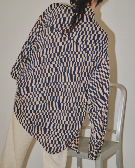 TODAYFUL (トゥデイフル）Geometric Over Shirts☆ 23秋冬【12320407