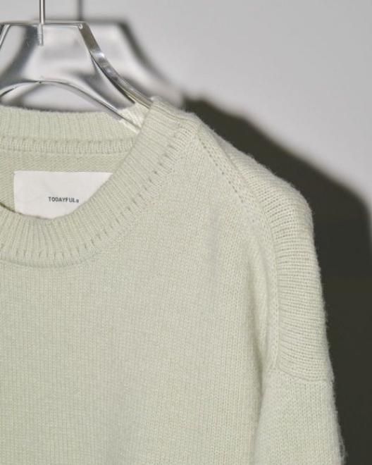 TODAYFUL (トゥデイフル）Merinowool Crewneck Knit 23秋冬【12320515】ニットトップス -  通販セレクトショップ HeartySelect | TODAYFUL.SNIDEL.CELFORD.COCODEAL等正規取扱　大阪枚方くずは