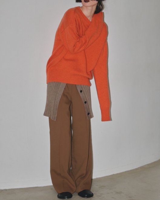 TODAYFUL (トゥデイフル）Knit Layered Trousers☆ 23秋冬予約