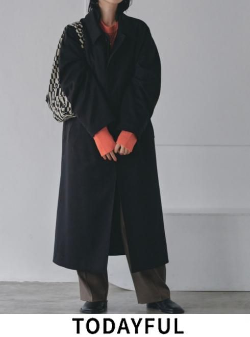 TODAYFUL (トゥデイフル）Raglan Twill Coat☆ 23秋冬【12320002