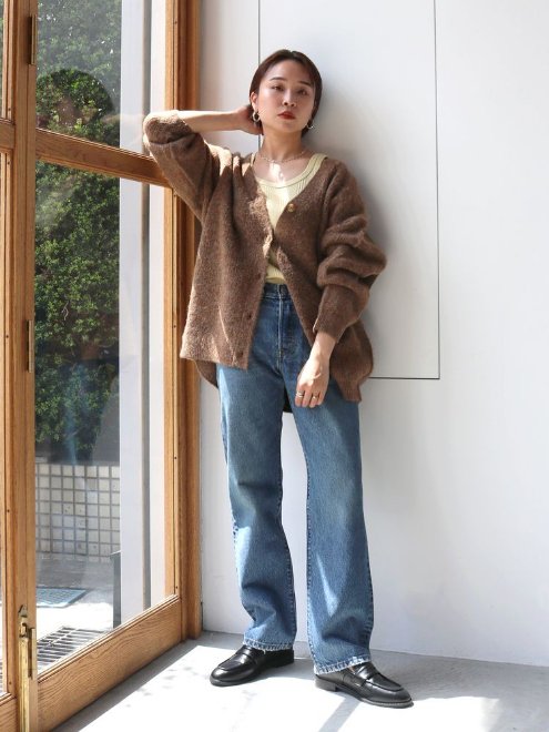 ウィンターセール開催中 ungrid Levis別注 501CROP DENIM 25